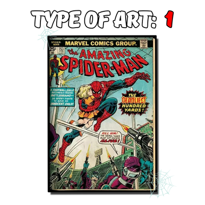 Retro Comic Style Canvas